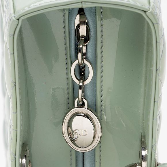 Dior Patent Leather Lady Dior Large Tote - Picture 9 of 13